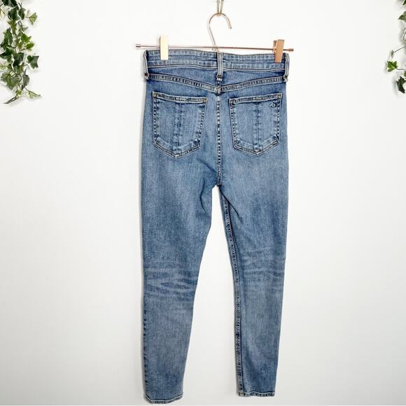 RAG & BONE Nina High Rose Ankle Skinny Jeans in Norwalk 24 - Picture 8 of 8